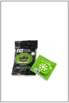 Preservativo Yugen - Fosforescente - Brilha no Escuro