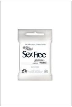 Preservativo SexFree Basic - Natural